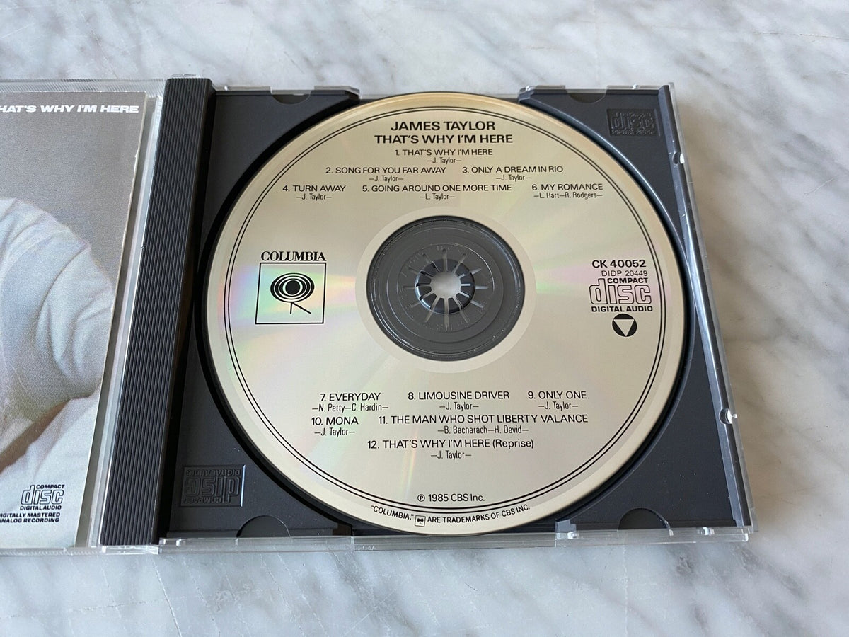 James Taylor – That's Why I'm Here (1985) [DADC PRESS]