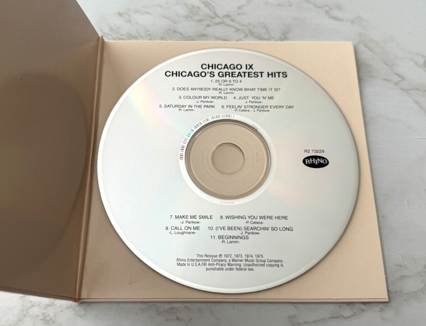 Chicago – IX Greatest Hits (Digipak) (2005)