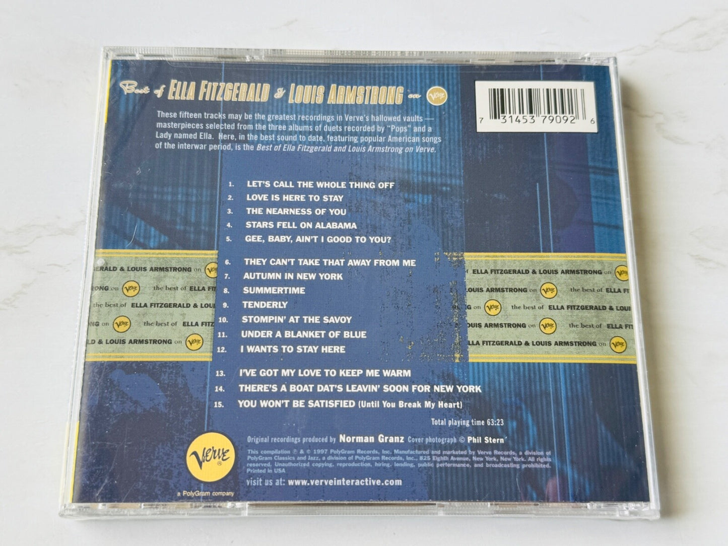 Ella Fitzgerald, Louis Armstrong – The Best Of Ella Fitzgerald & Louis Armstrong (1997)