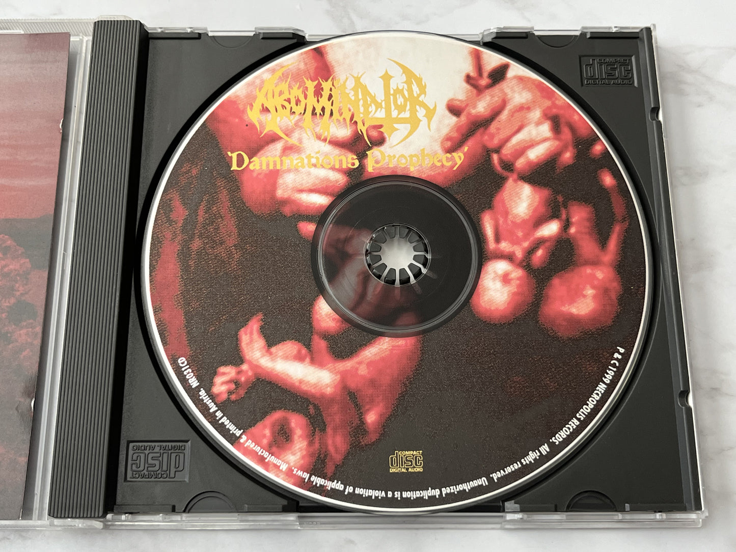 Abominator – Damnation's Prophecy (1999) [ORIGINAL USA PRESS]