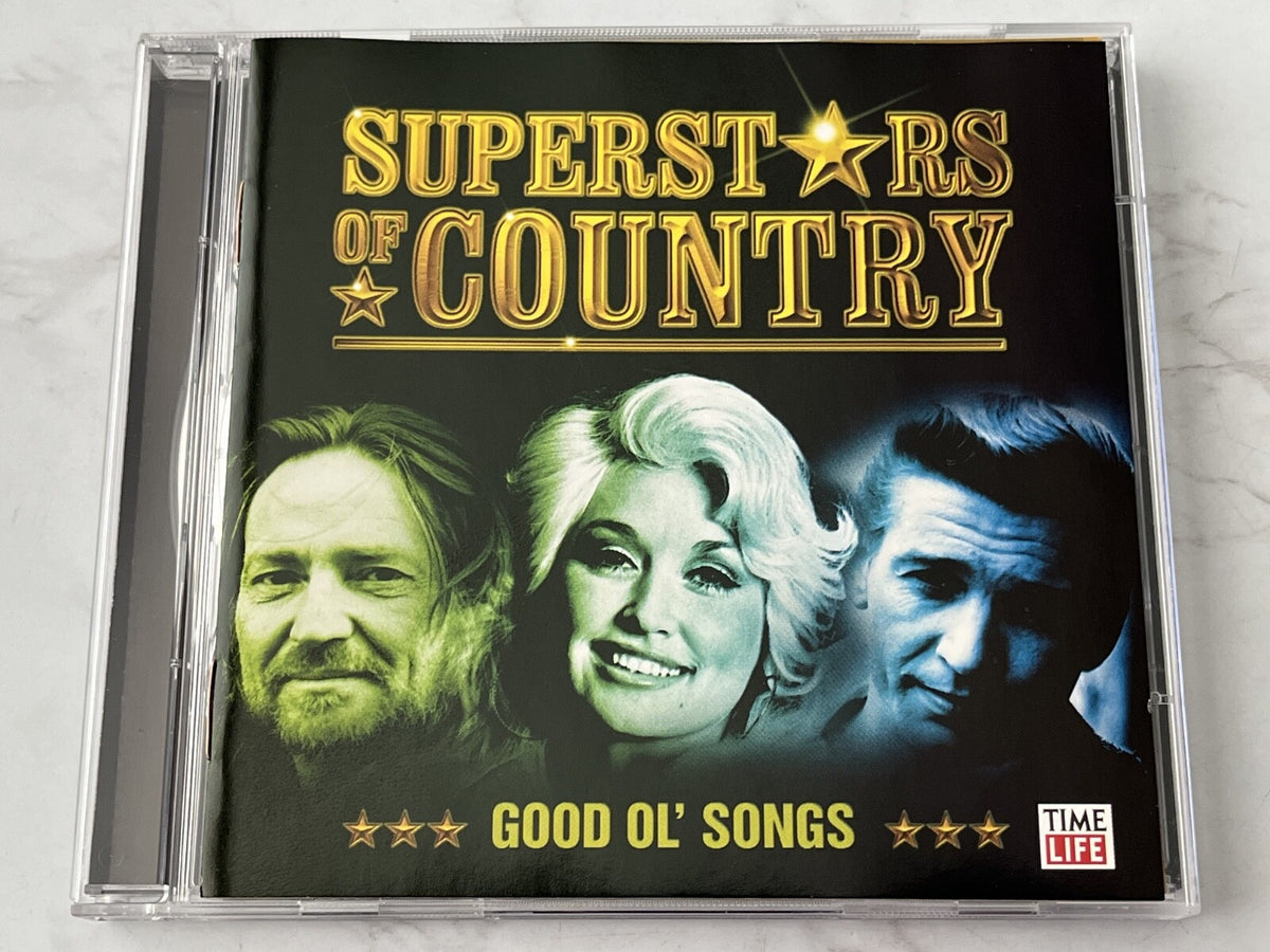 Dolly Parton, Elvis Presley, Various, Waylon Jennings, Willie Nelson – Time Life Music Superstars Of Country Good Ol' Songs (2005)