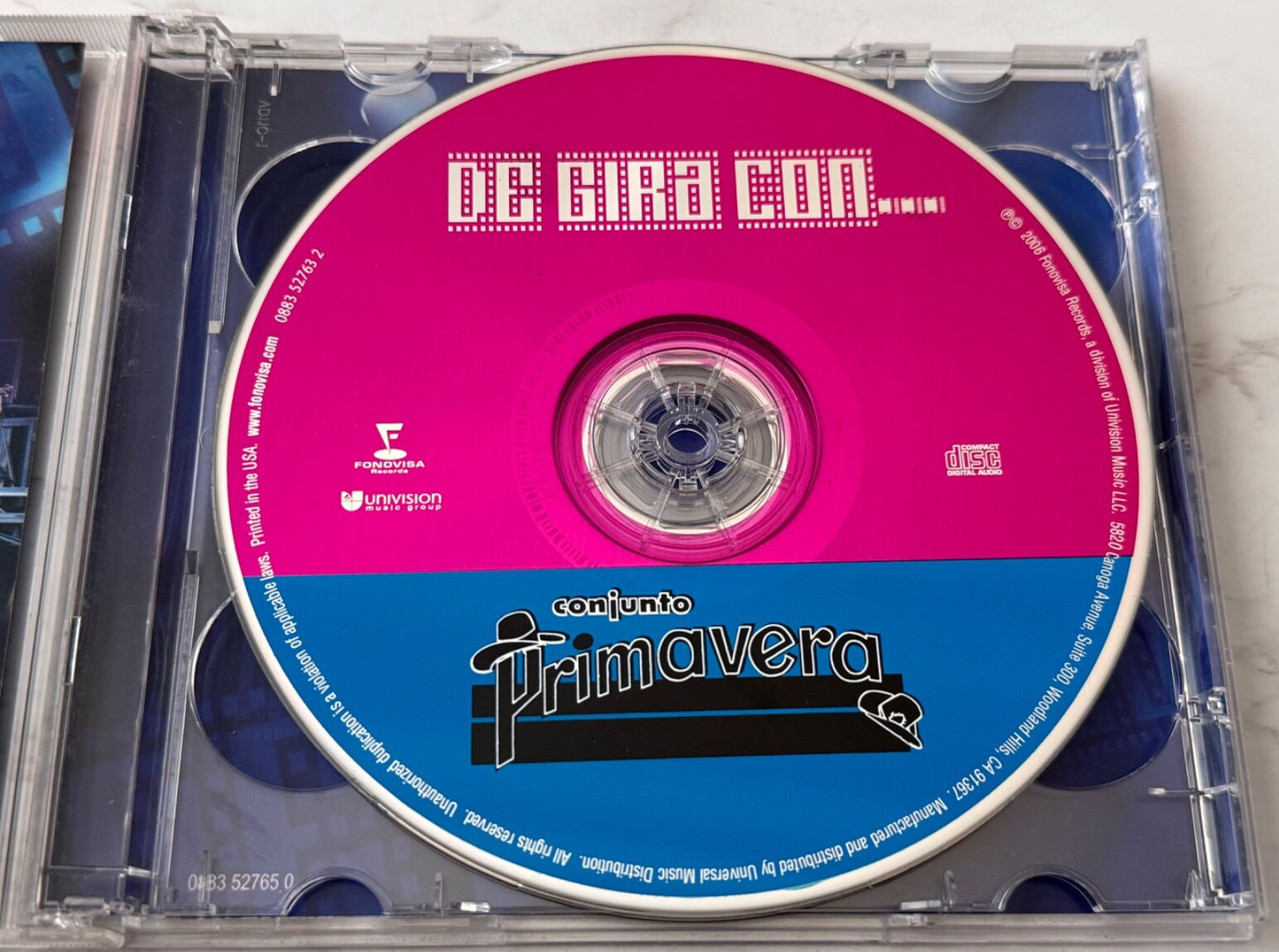 Conjunto Primavera – De Gira (CD/DVD) (2006) [ORIGINAL USA PRESS]