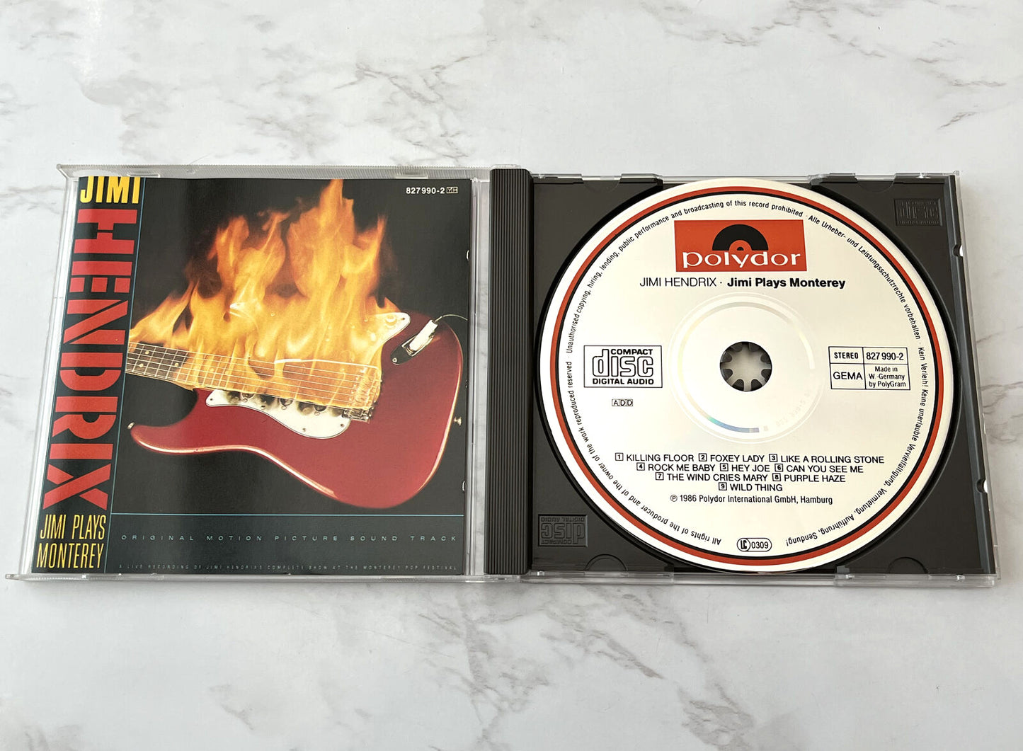Jimi Hendrix – Jimi Plays Monterey (1986) [W GERMANY TARGET ERA]