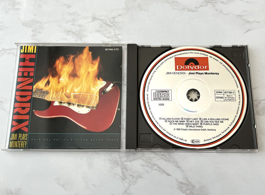 Jimi Hendrix – Jimi Plays Monterey (1986) [WEST GERMANY PRESS]
