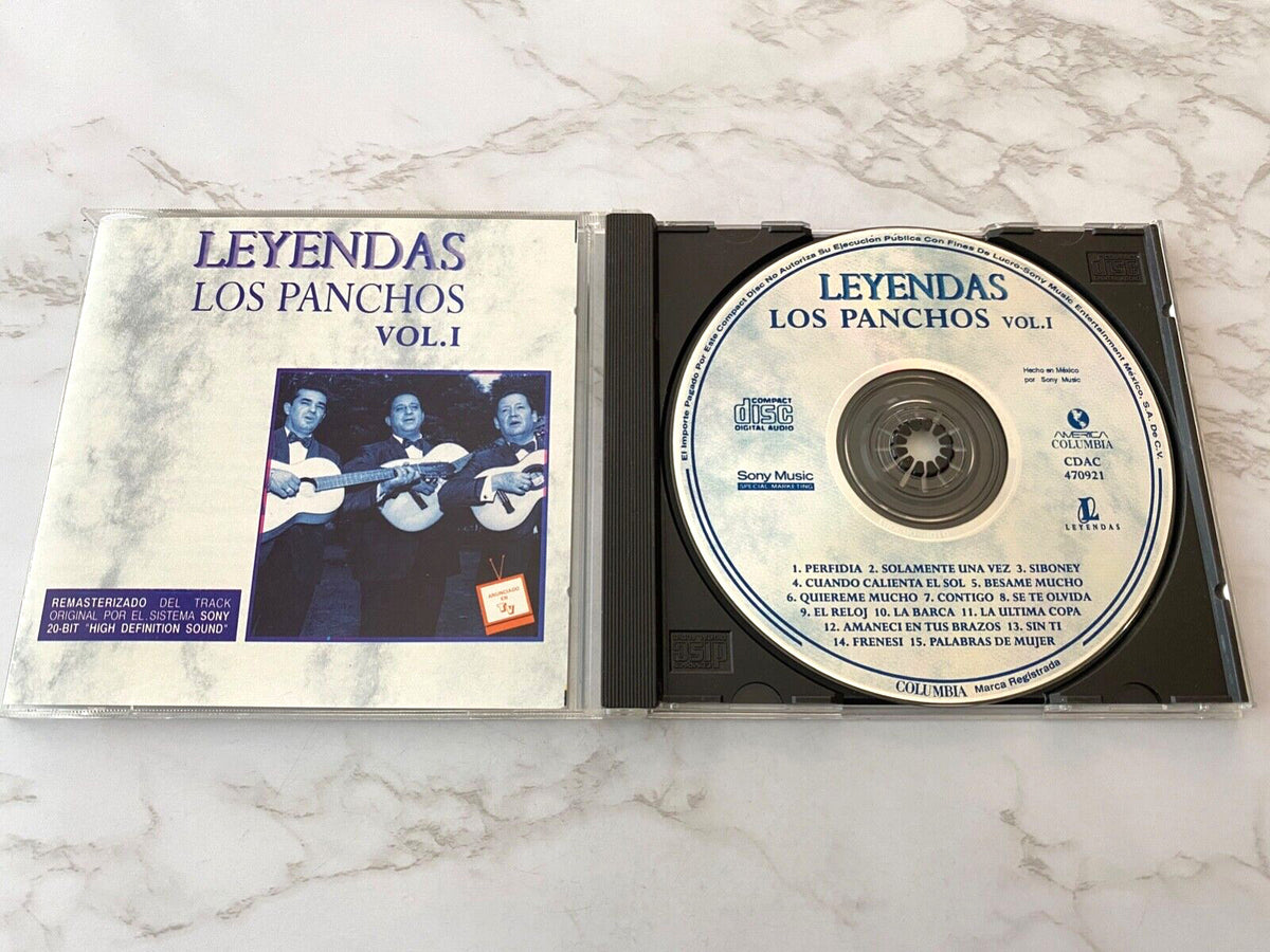 Trio Los Panchos – Vol. 1 Leyendas (1994) [ORIGINAL MEXICO PRESS]