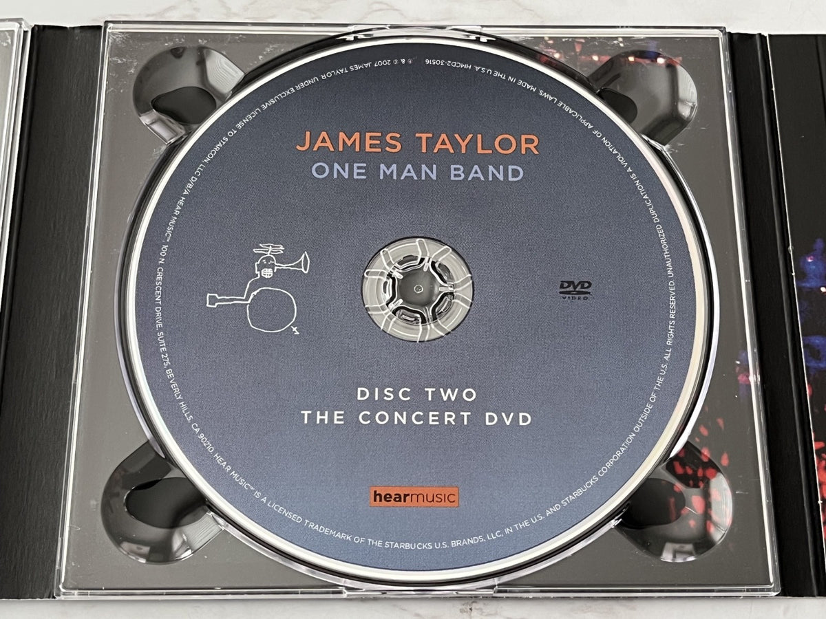 James Taylor – One Man Band (Digipak, CD/DVD) (2007)