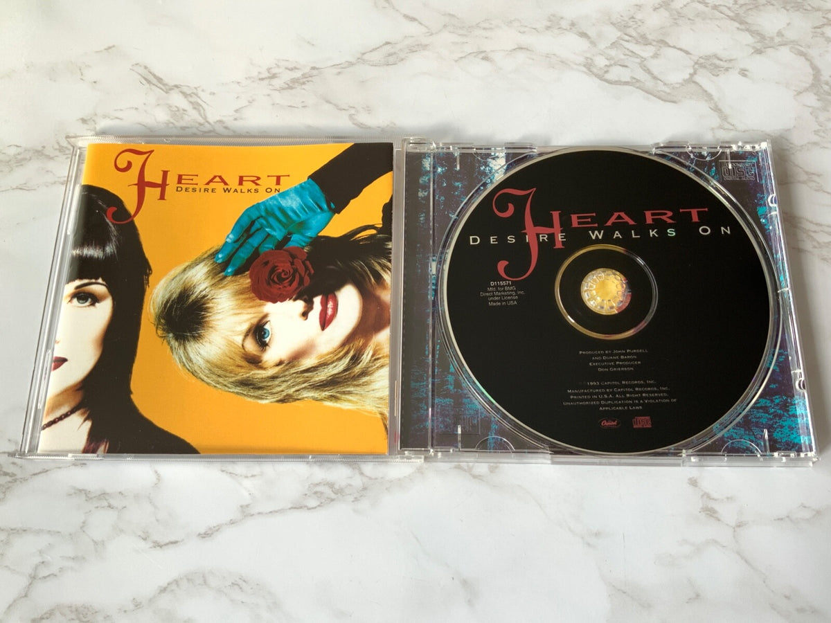 Heart – Desire Walks On (1993) [ORIGINAL USA PRESS]