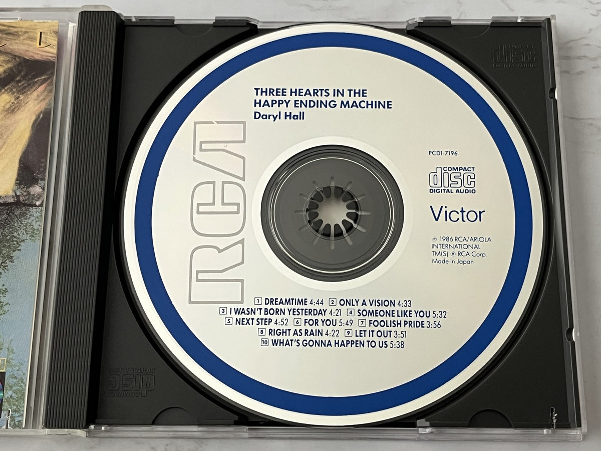 Daryl Hall – Three Hearts In The Happy Ending Machine (1986) [JAPAN TARGET ERA]