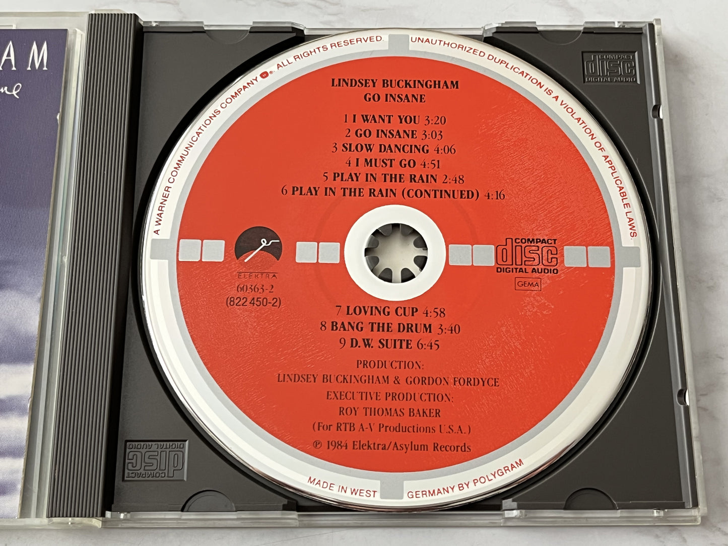 Lindsey Buckingham – Go Insane (1984) [W GERMANY TARGET ERA]