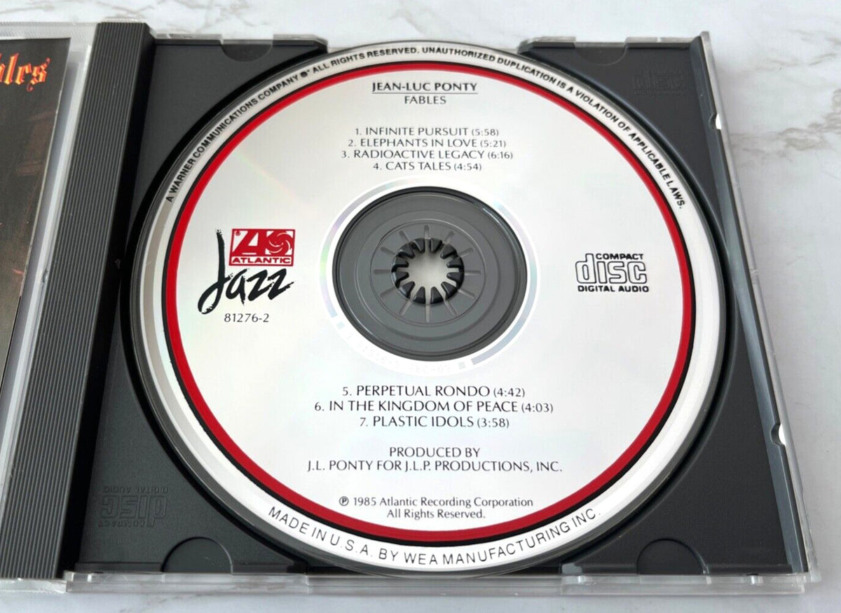 Jean Luc Ponty – Fables [ORIGINAL USA PRESS]