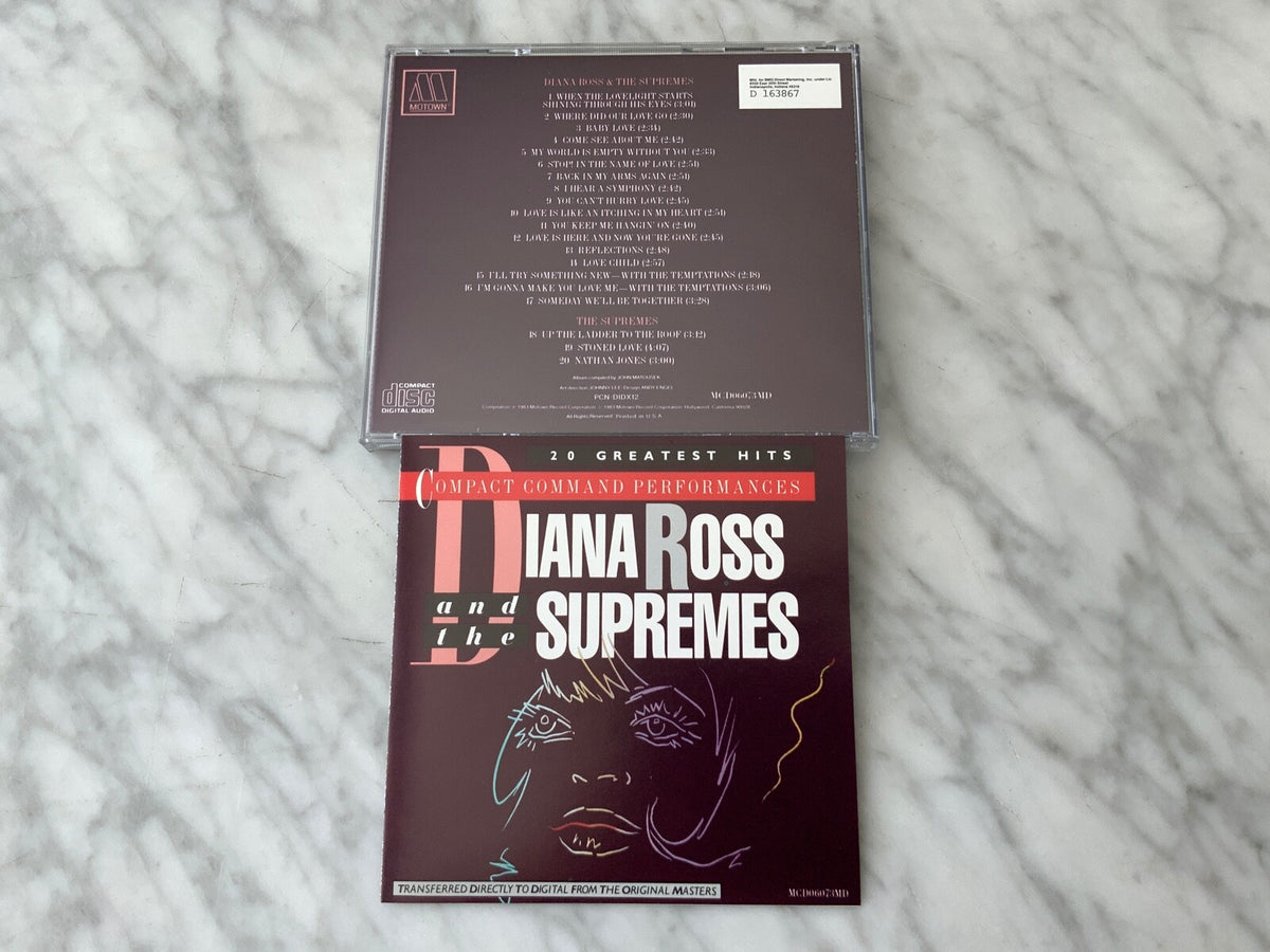 Diana Ross, The Supremes – 20 Greatest Hits