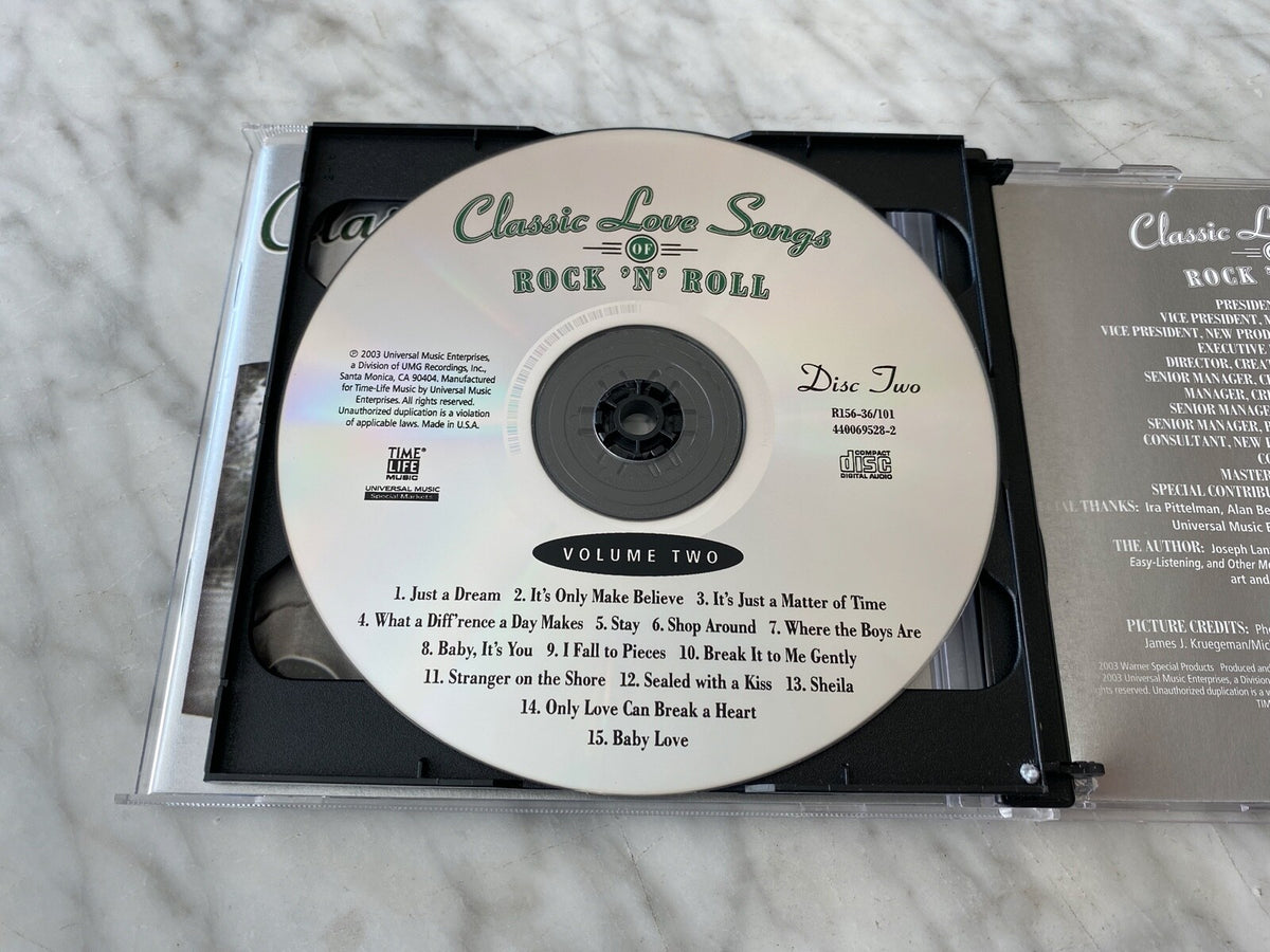 Time Life Music Classic Love Songs Of Rock N Roll Vol. 2 (2003)