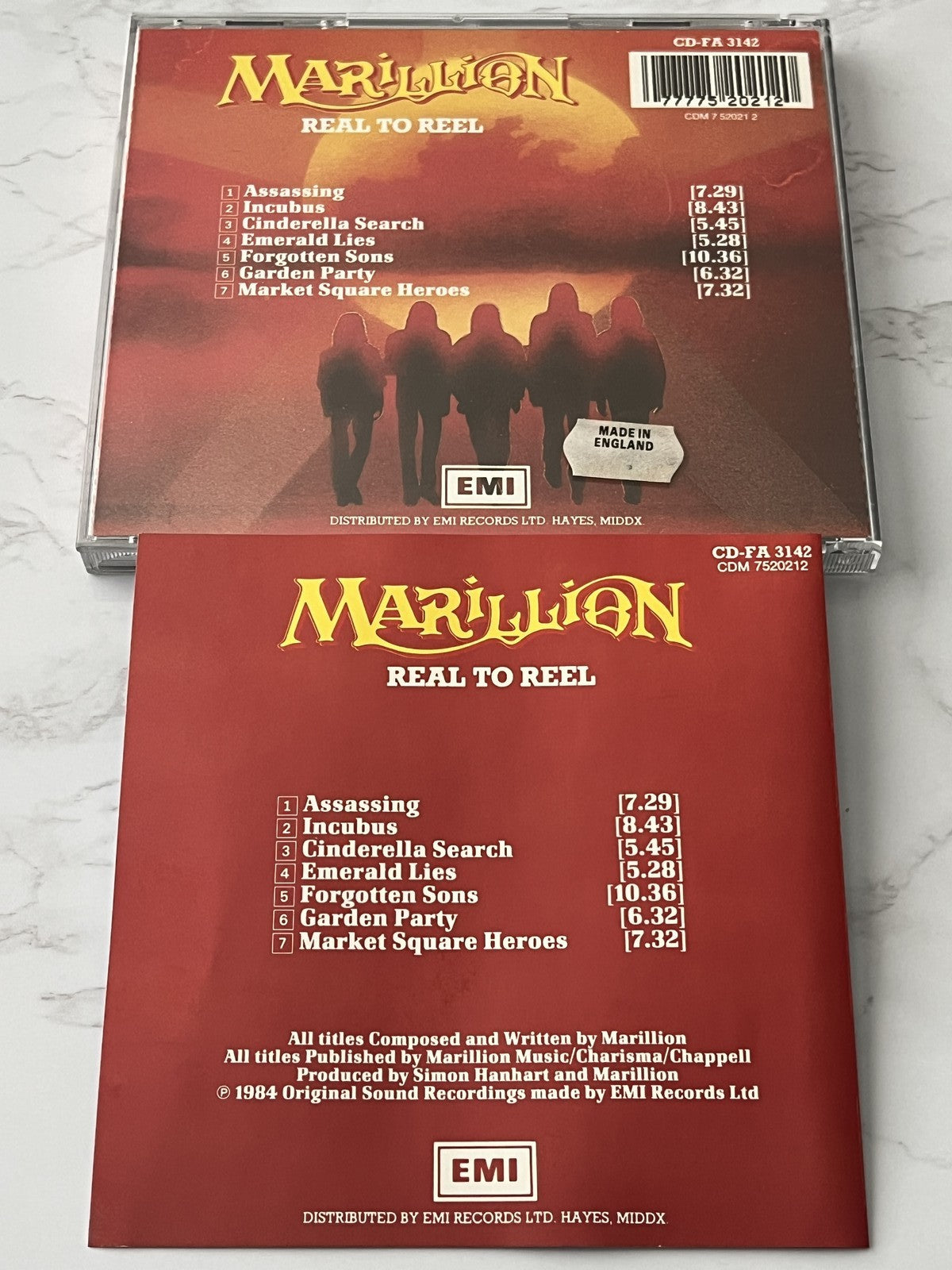 Marillion – Real to Reel (1987) [W GERMANY TARGET ERA]