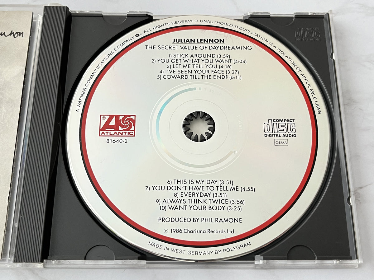 Julian Lennon – The Secret Value Of Daydreaming (1986) [W GERMANY TARGET ERA]