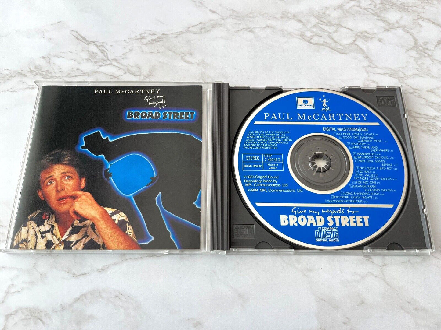 Paul McCartney – Give My Regards To Broad Street (1984) [JAPAN TARGET ERA]