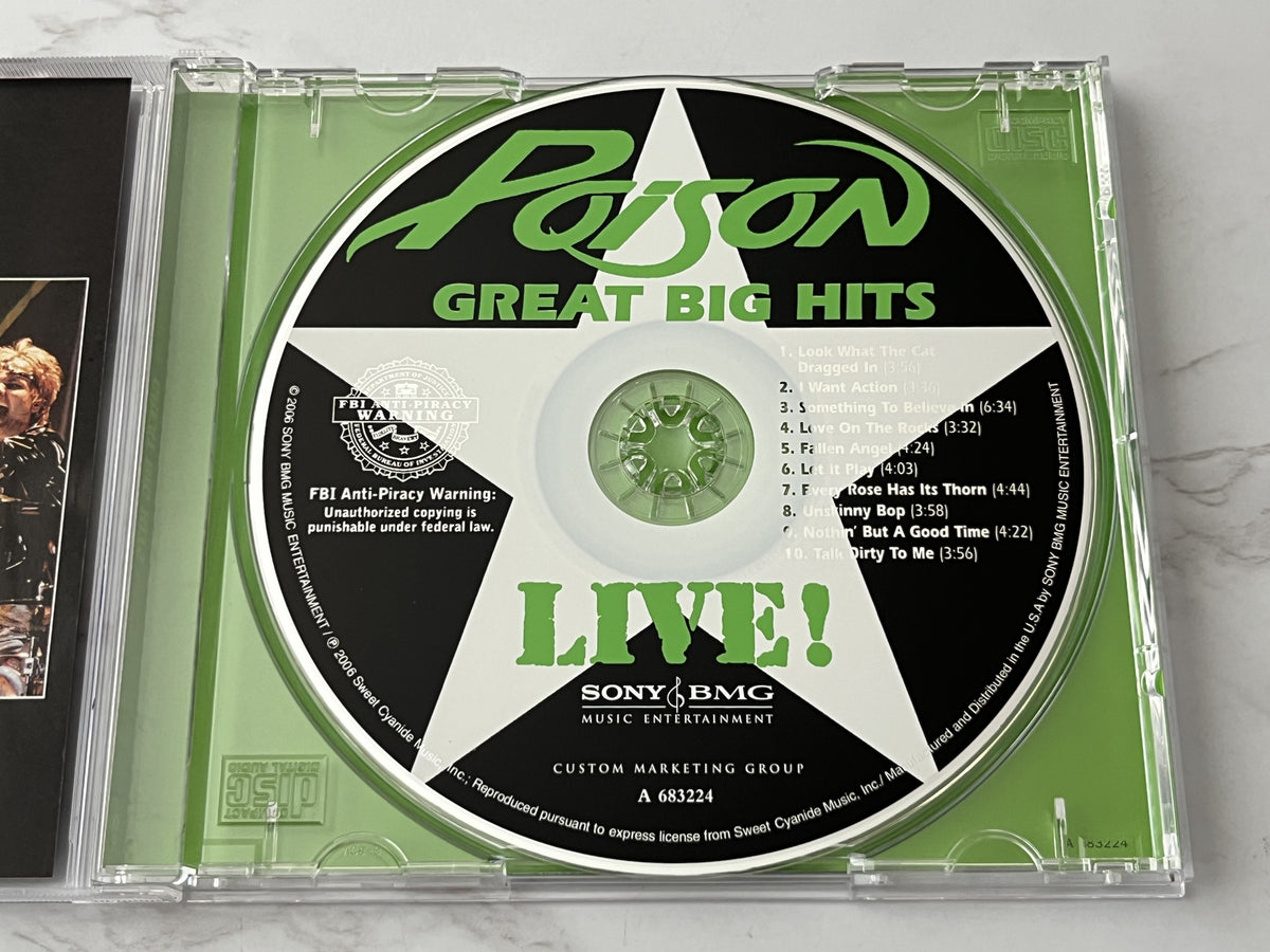 Poison – Great Big Hits Live (2006) [ORIGINAL USA PRESS]