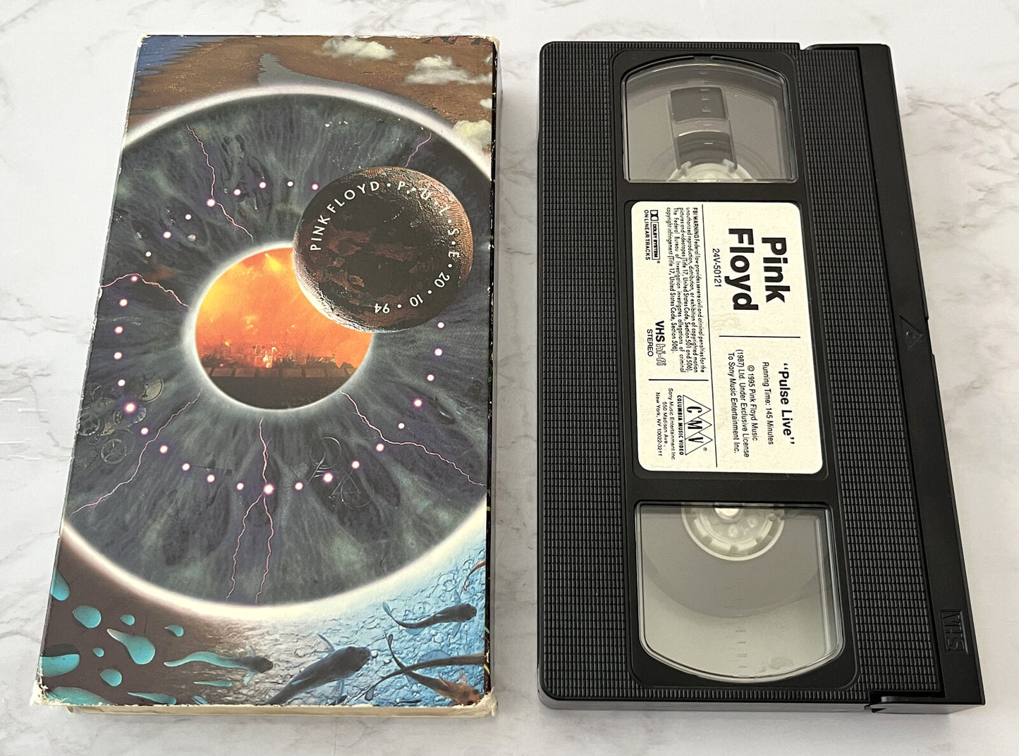 Pink Floyd Pulse Filmed At London Earls Court VHS 1995 David Gilmour (1995)