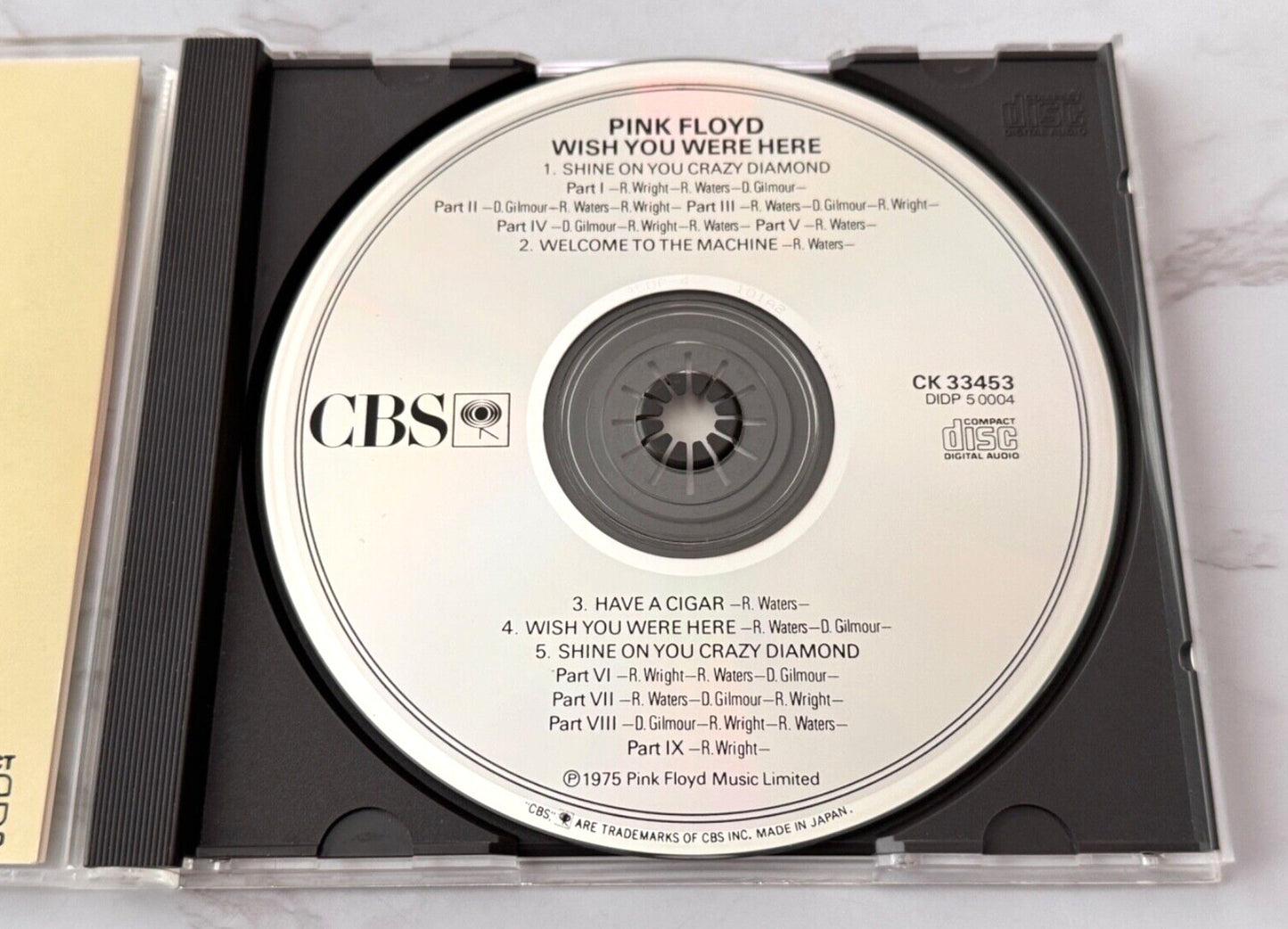 Pink Floyd – Wish You Were Here (1983) [JAPAN TARGET ERA]