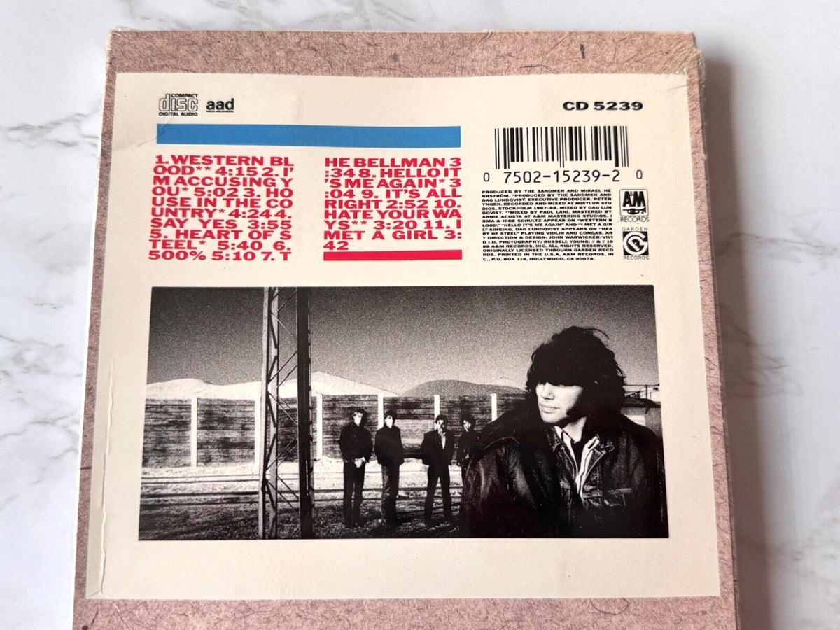 The Sandmen – Western Blood (1989) [ORIGINAL USA PRESS]