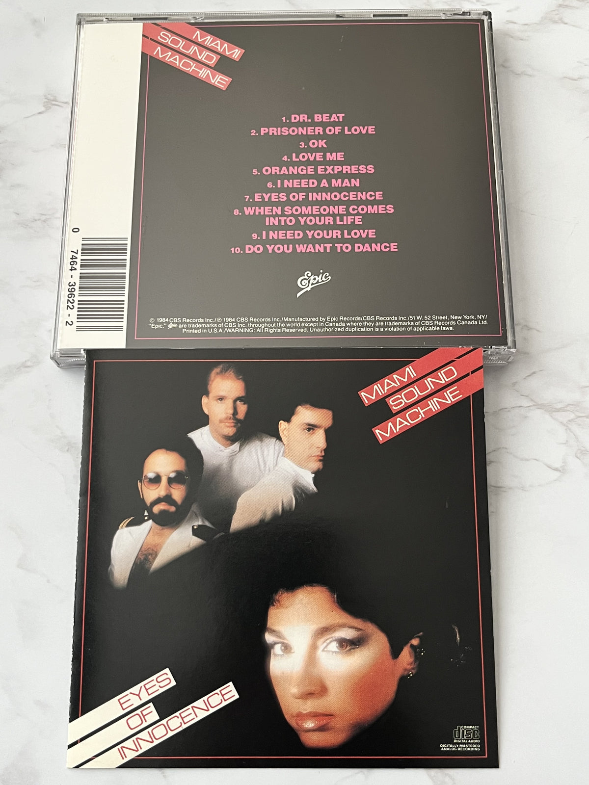 Miami Sound Machine – Eyes Of Innocence [ORIGINAL USA PRESS]