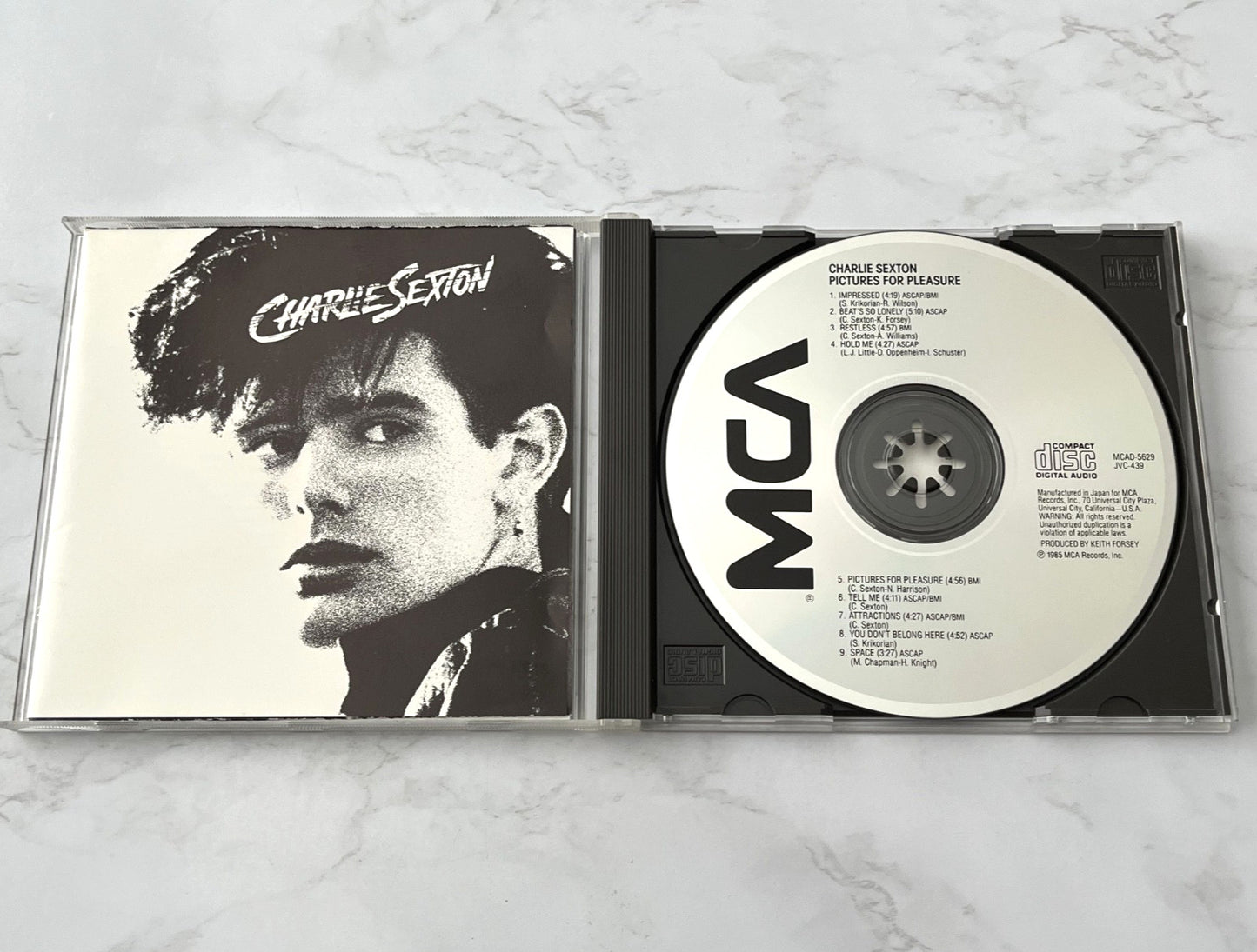 Charlie Sexton – Pictures For Pleasure (1985) [JAPAN TARGET ERA]