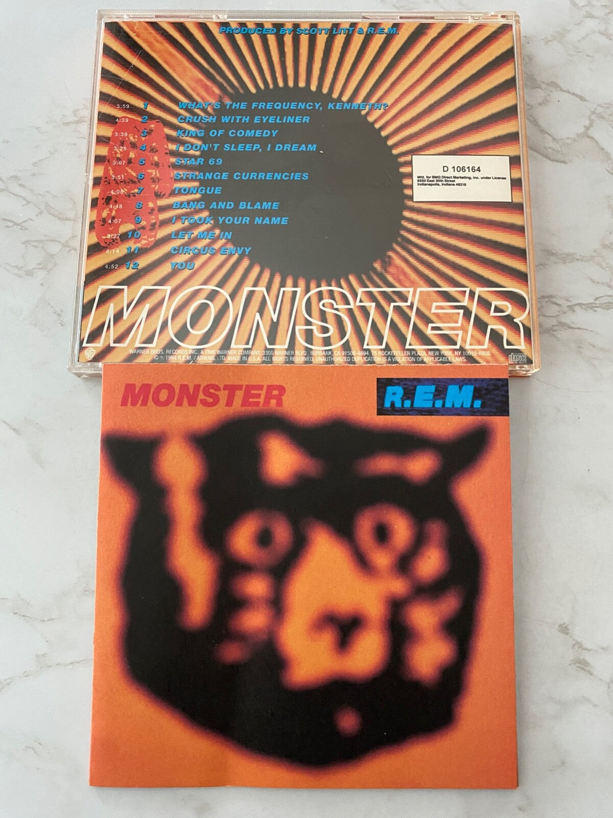R.E.M. – Monster (1994) [ORIGINAL USA PRESS]