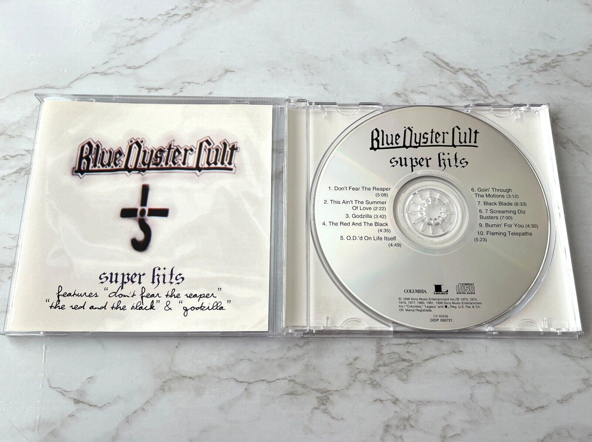 Blue Oyster Cult – Super Hits (1998) [ORIGINAL USA PRESS]