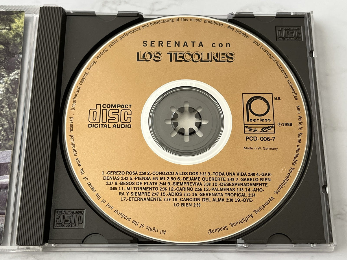Los Tecolines – Serenata Con Los Tecolines (1988) [W GERMANY TARGET ERA]