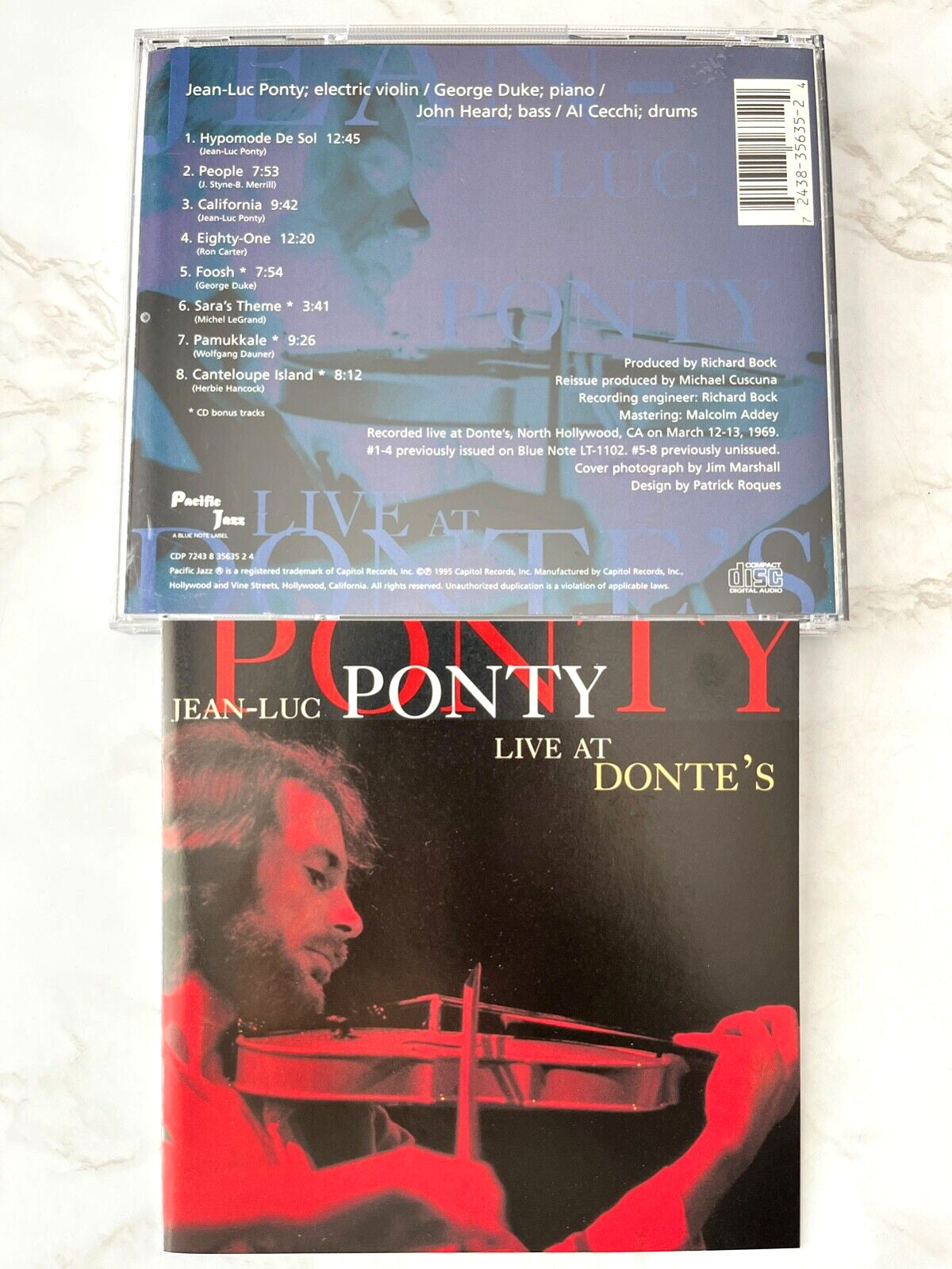 Jean Luc Ponty – Live At Donte's (1995) [ORIGINAL USA PRESS]