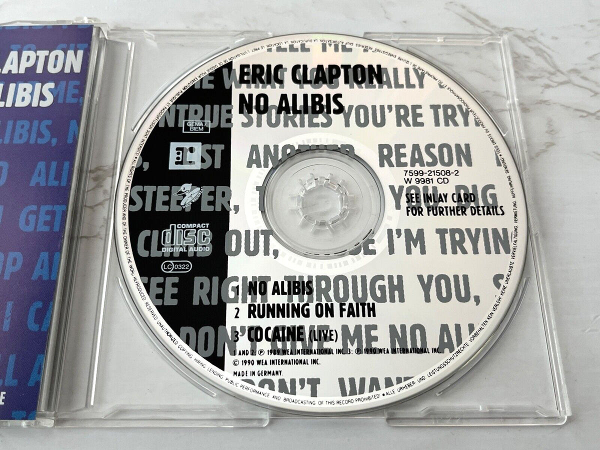 Eric Clapton – No Alibis (1990) [W GERMANY TARGET ERA]