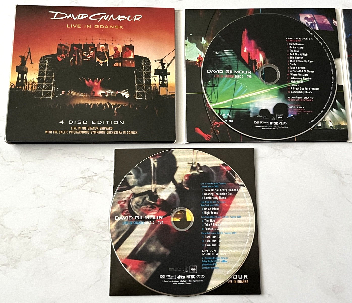 David Gilmour – Live In Gdansk (Digipak, CD/DVD) (2008)