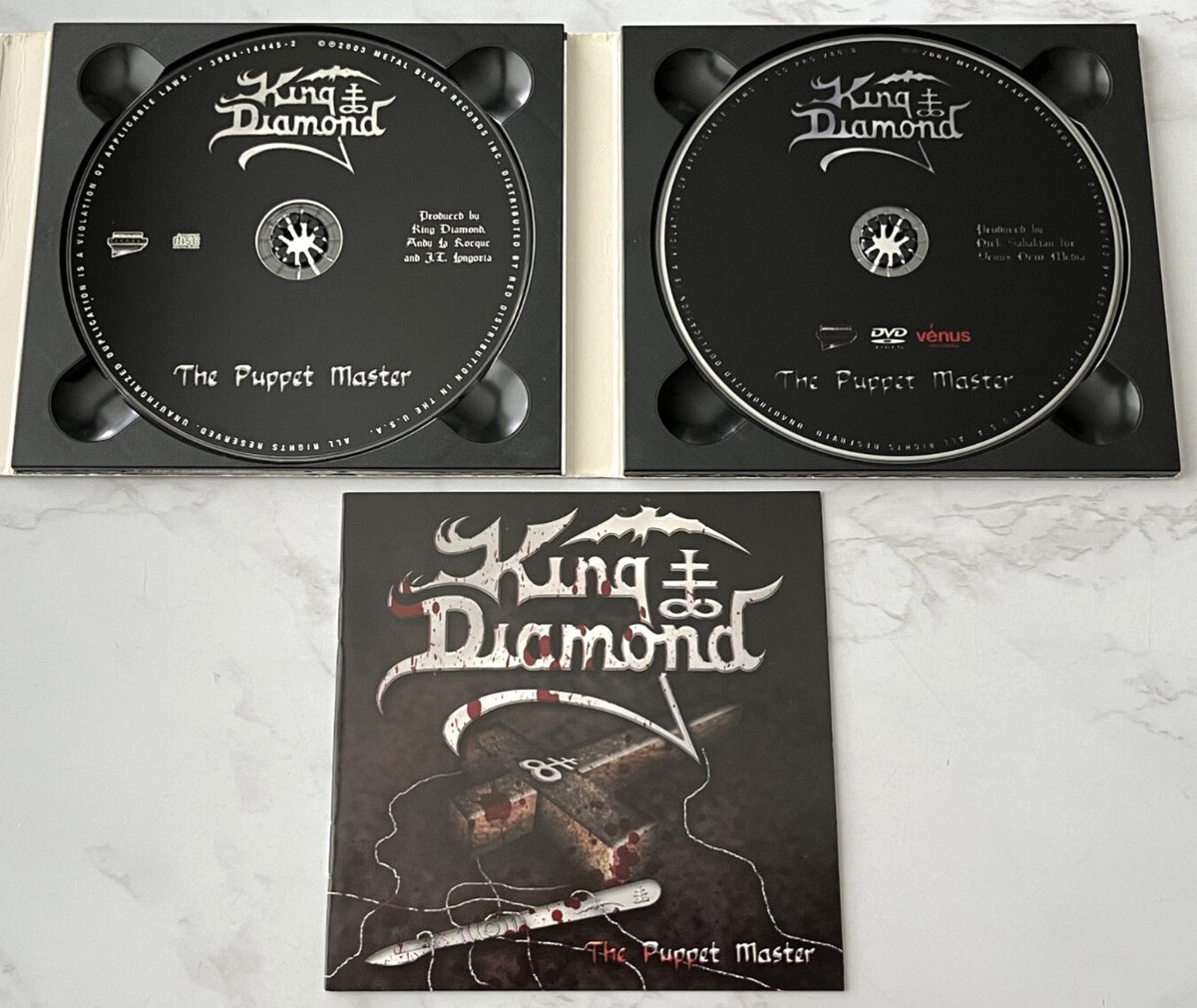 King Diamond – The Puppet Master (Digipak, CD/DVD) (2003)