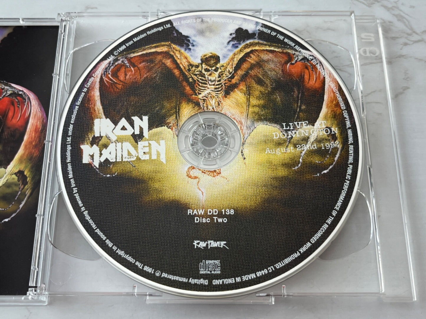 Iron Maiden – Live At Donington (1998) [UK PRESS]