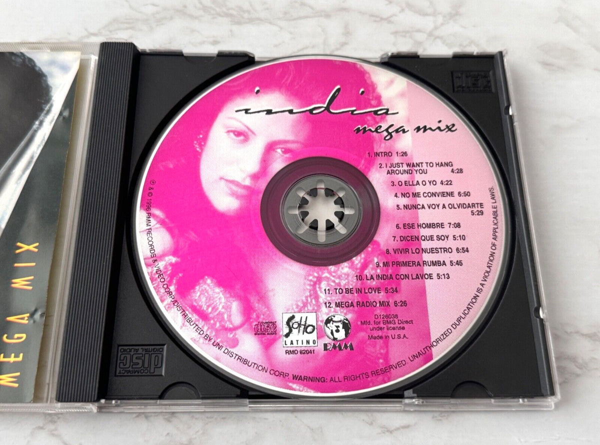 India – Mega Mix (1996) [ORIGINAL USA PRESS]