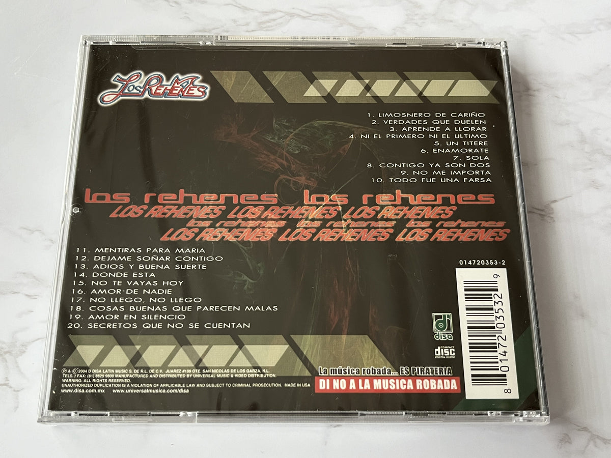 Los Rehenes – 20 Memorias (2004) [ORIGINAL USA PRESS]