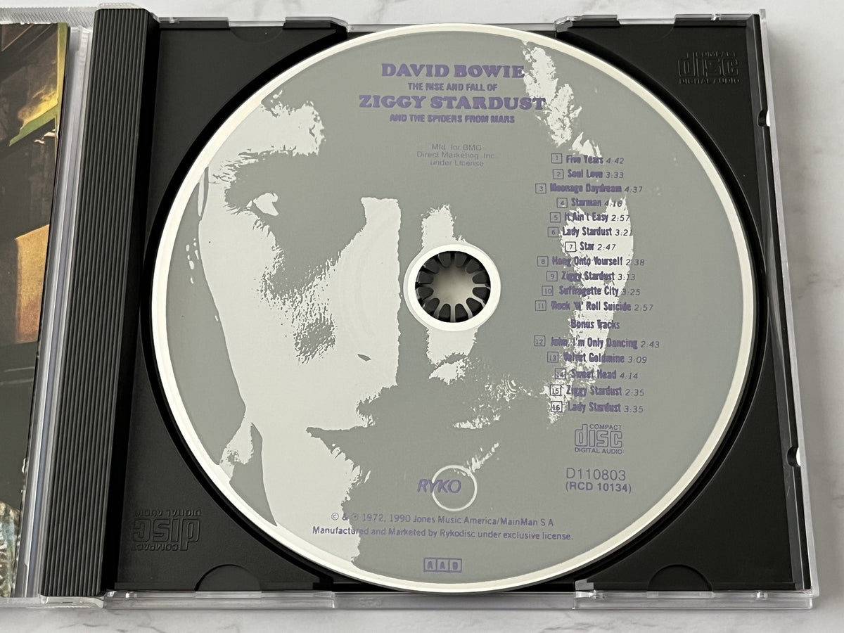 David Bowie – The Rise And Fall Of Ziggy Stardust [USA SILVER DISC]