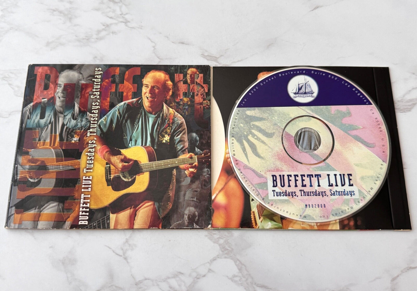 Jimmy Buffett – Live Tuesdays, Thursdays, Saturdays (Digipak) (1999)