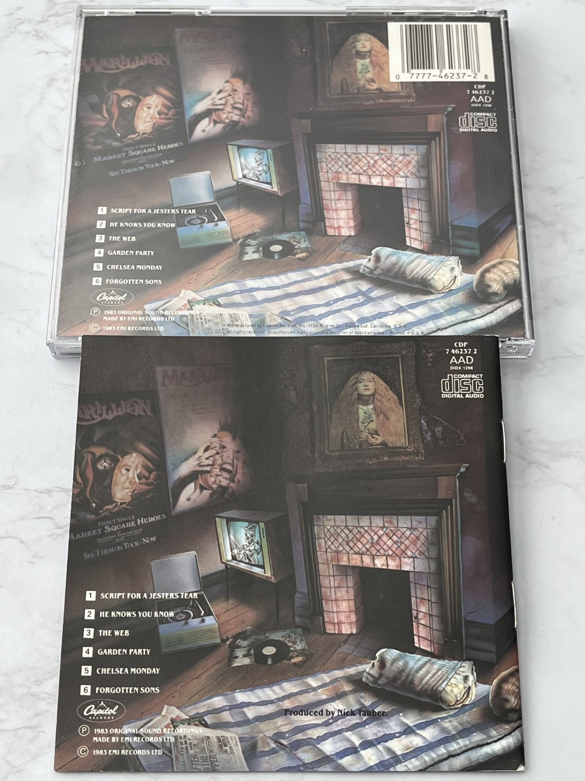 Marillion – Script For A Jester Tear [ORIGINAL USA PRESS]