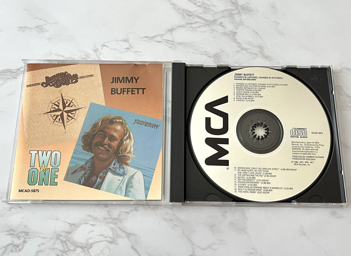 Jimmy Buffett – Changes In Latitudes / Havana Daydreamin' (1986) [JAPAN TARGET ERA]
