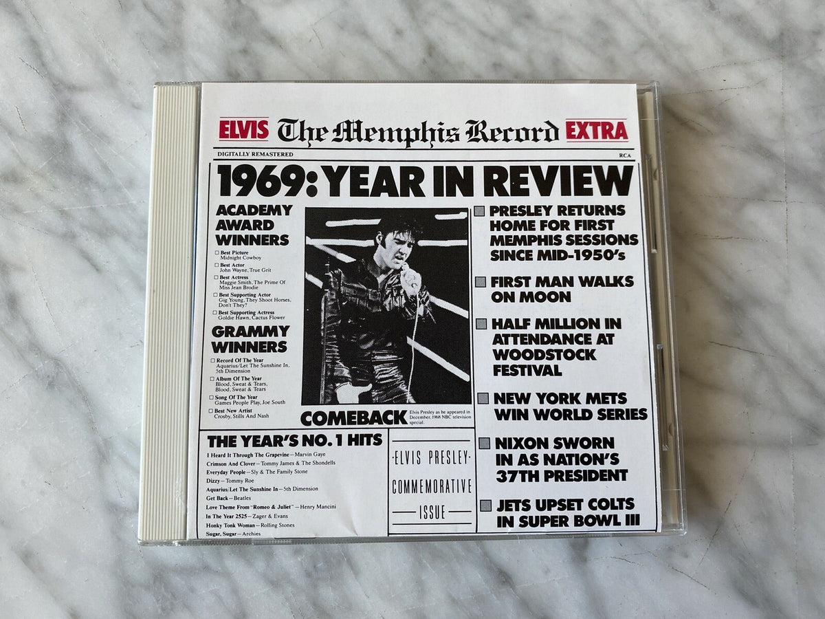 Elvis Presley – The Memphis Record (OBI) (1987) [JAPAN TARGET ERA]