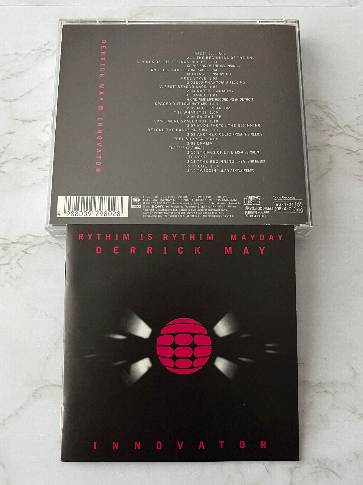 Derrick May – Innovator (1996) [ORIGINAL JAPAN PRESS]