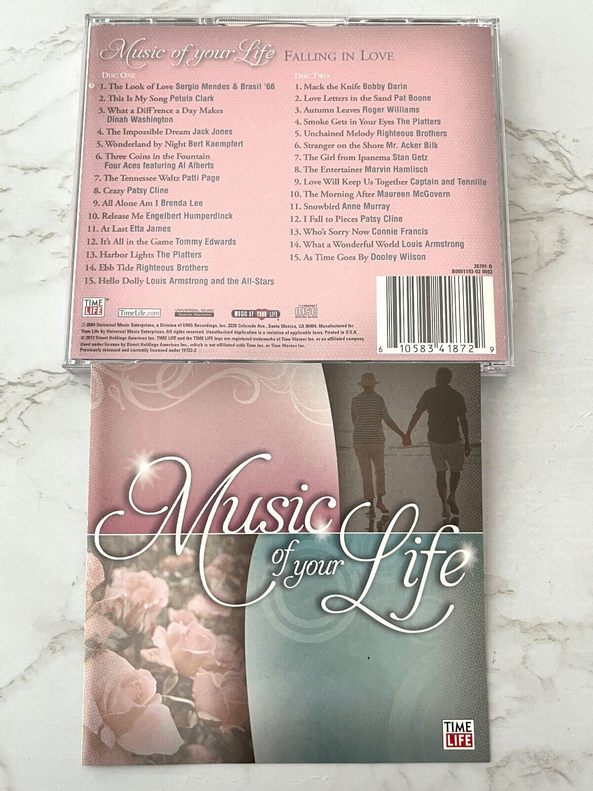 Connie Francis, Etta James, Patsy Cline, The Platters – Time Life Music Of Your Life Falling In Love (1994)