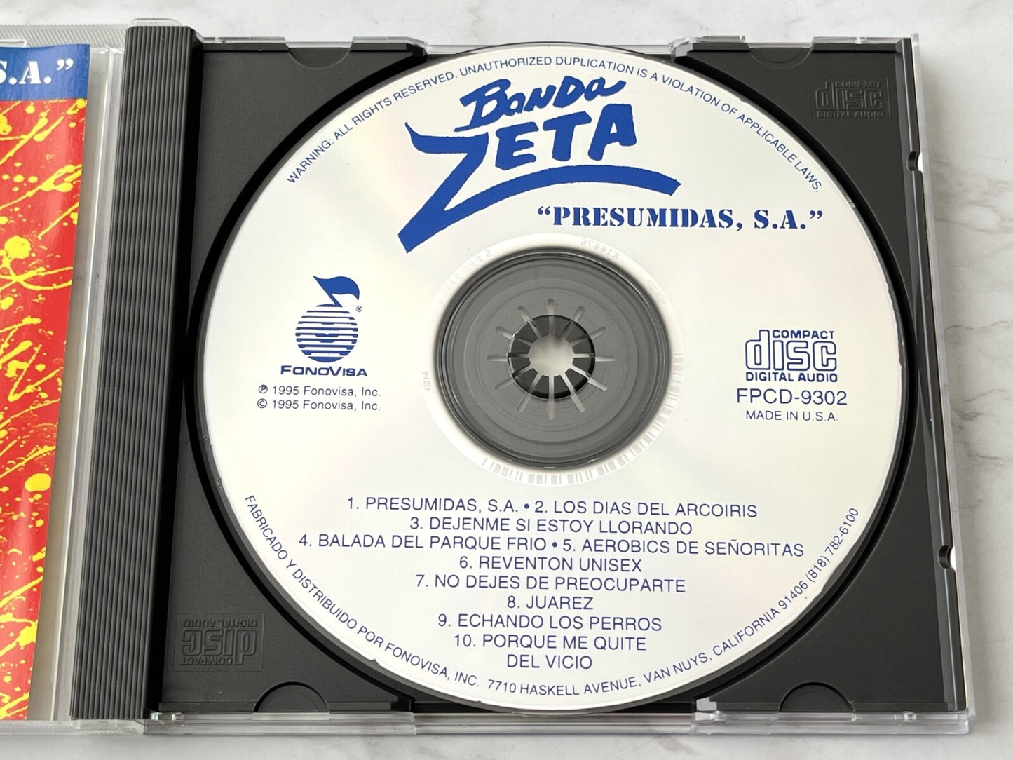 Banda Zeta – Presumidas S.A. (1995)