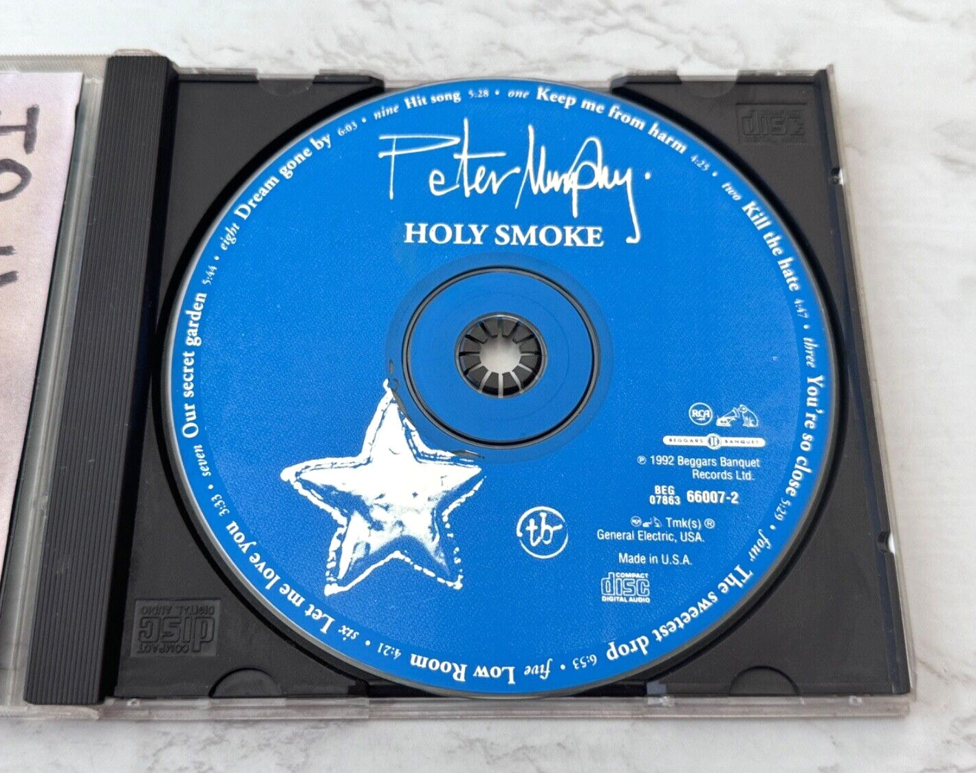Peter Murphy – Holy Smoke (1992) [ORIGINAL USA PRESS]