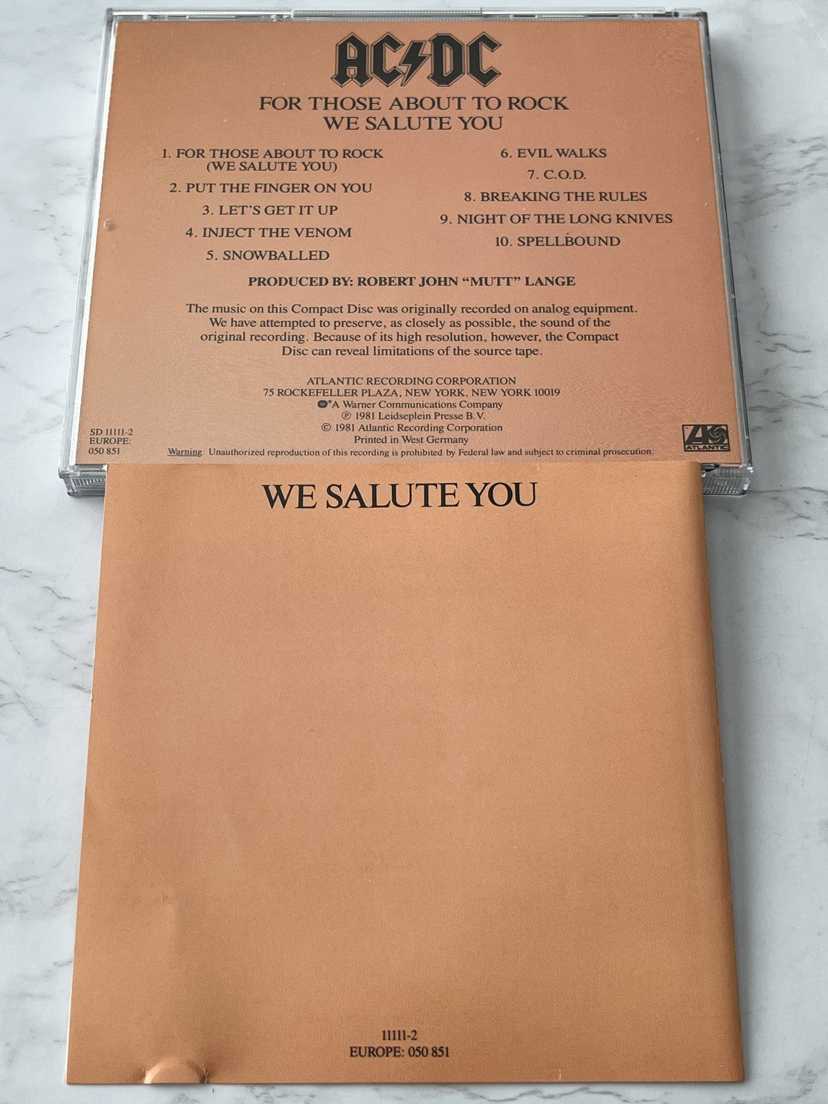 AC/DC – For Those About To Rock We Salute You (1985) [W GERMANY TARGET ERA]