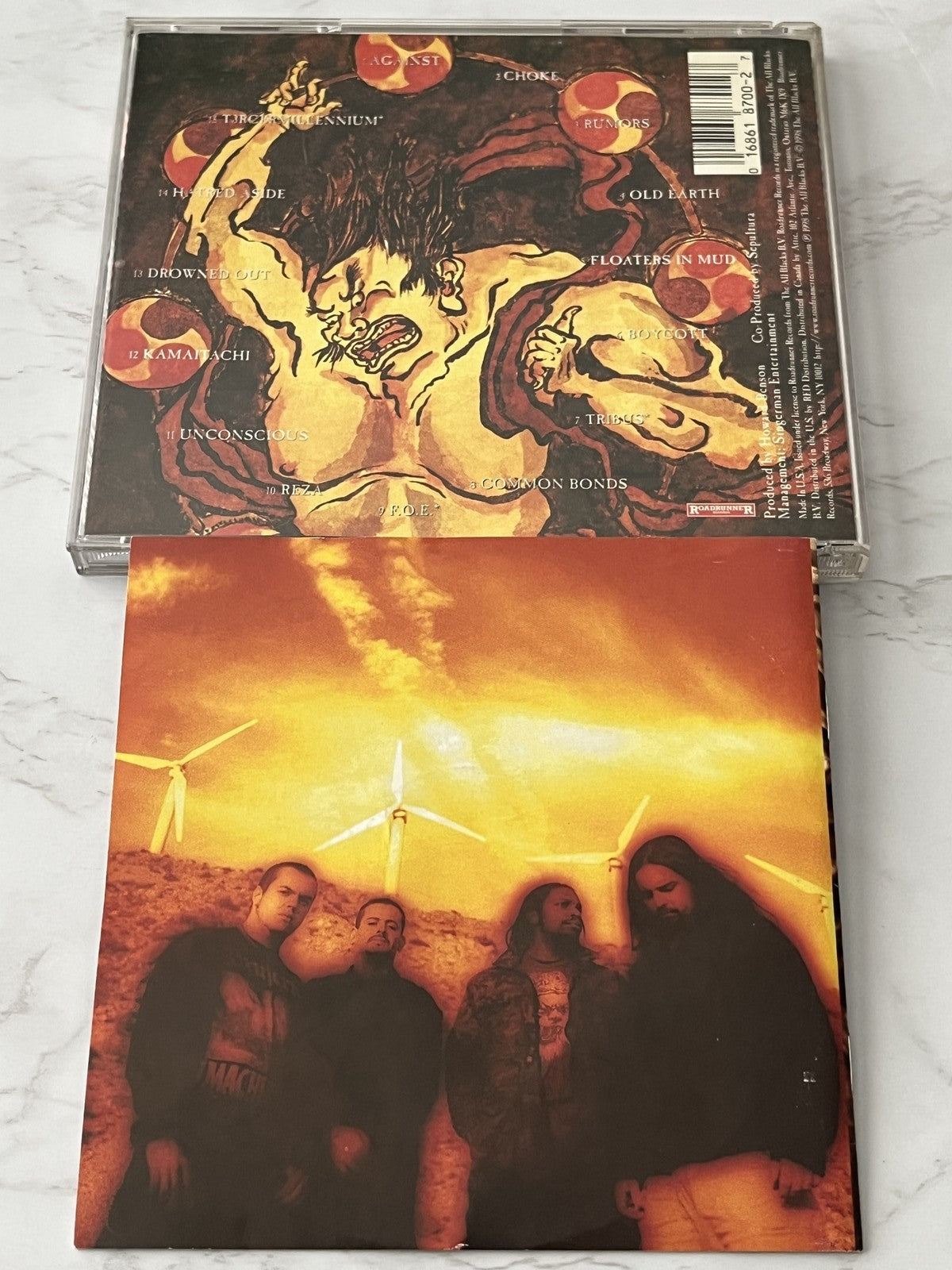 Sepultura – Against (1998) [ORIGINAL USA PRESS]