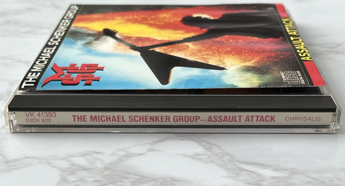 Michael Schenker – Group Assault Attack (1987) [DADC PRESS]