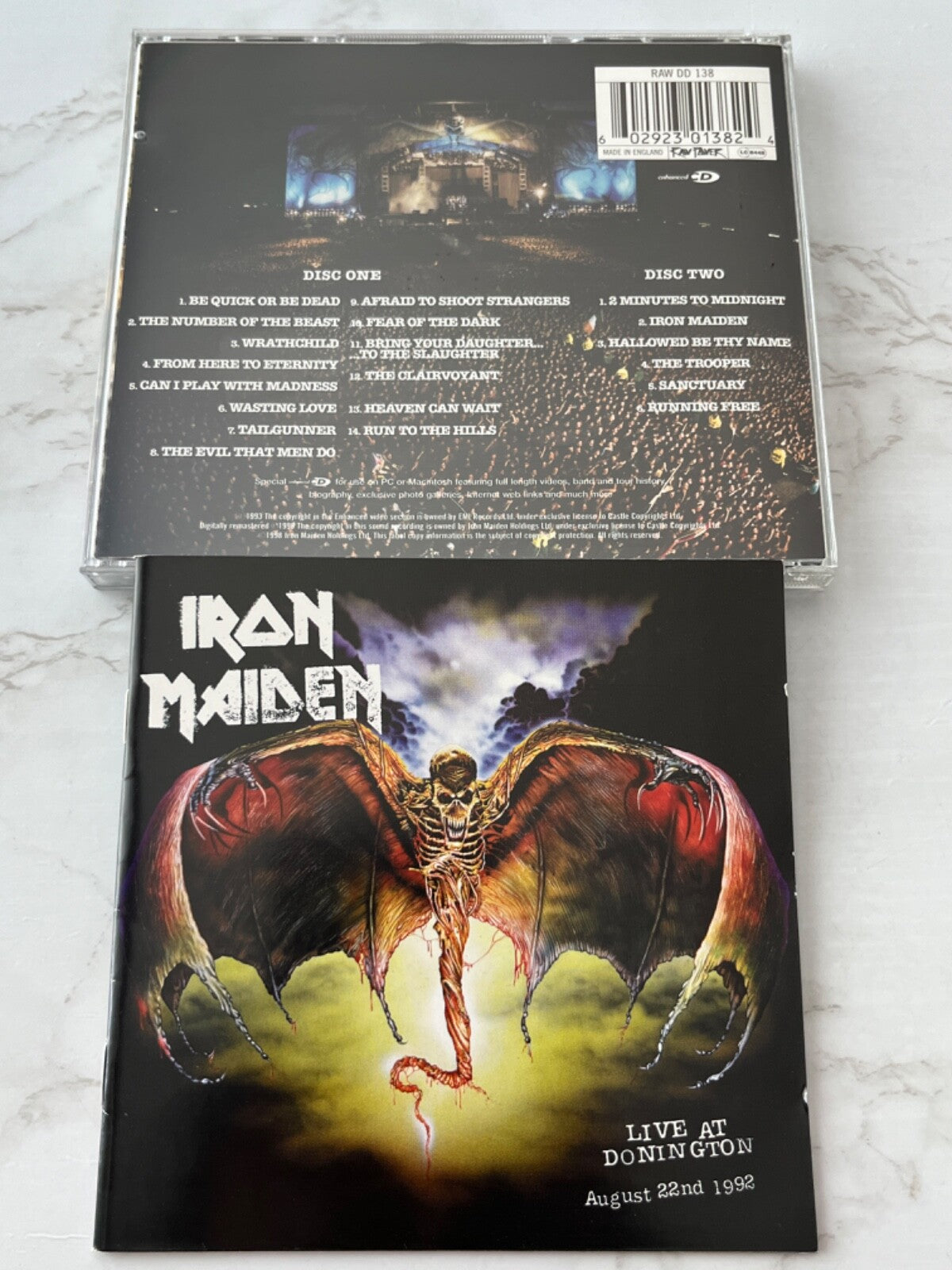 Iron Maiden – Live At Donington (1998) [UK PRESS]