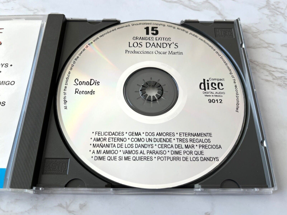 Los Dandy's – 15 Grandes Exitos [ORIGINAL MEXICO PRESS]