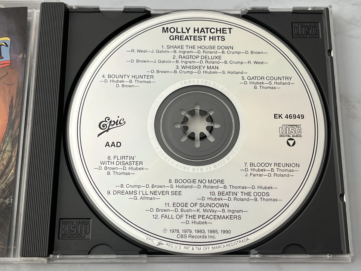 Molly Hatchet – Greatest Hits (1990) [ORIGINAL USA PRESS]